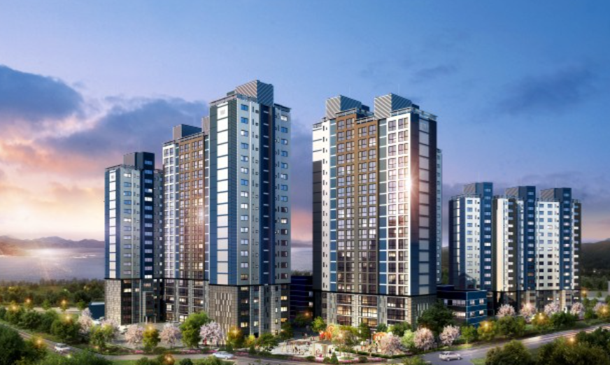 apartment in Okgok, Gwangyang