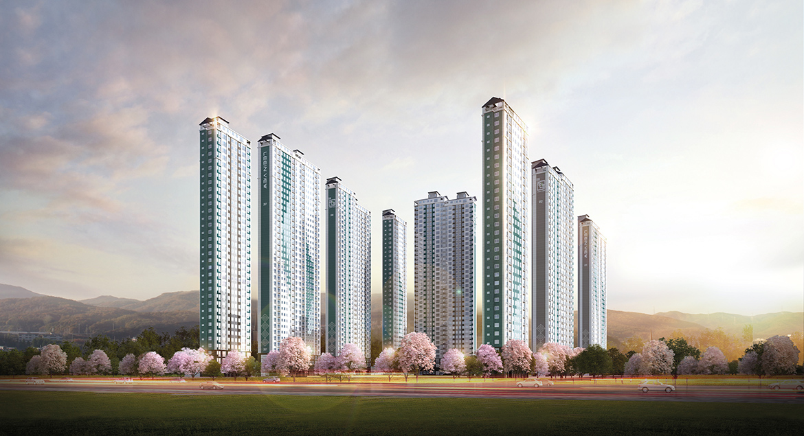 Daecheongcheon Kyungdong Leein View apartment